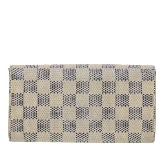 LOUIS VUITTON Damier Azur Portefeuille Sarah Long Wallet - Picture 2 of 15